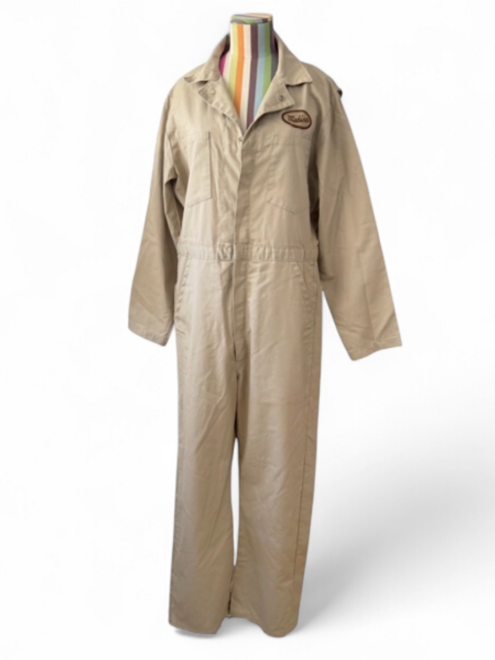 Vinage 1960s Ambassador Uniform Co Utility Jumpsuit Coveralls Talon Zip Union